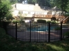 Iron Fence Around Pool